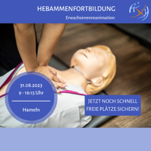 Hebammenfortbildung Erwachsenenreanimation am 31. August 2023 in Hameln