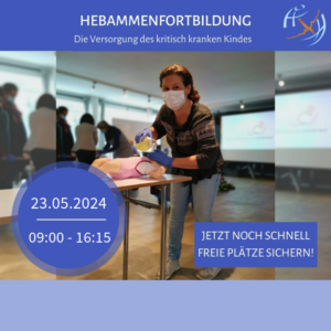 23.05.2024 Hebammenfortbildung in Leverkusen von 09:00 -16:15 Uhr